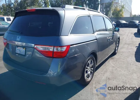 2012 Honda Odyssey Ex из США, поврежденный, VIN 5FNRL5H42CB032148